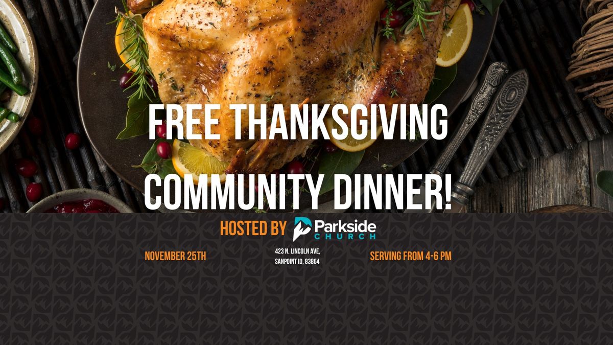 Free Thanksgiving Community Dinner!