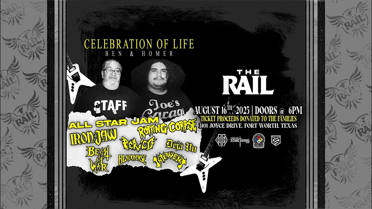 Celebration of Life for Ben & Homer at The Rail
