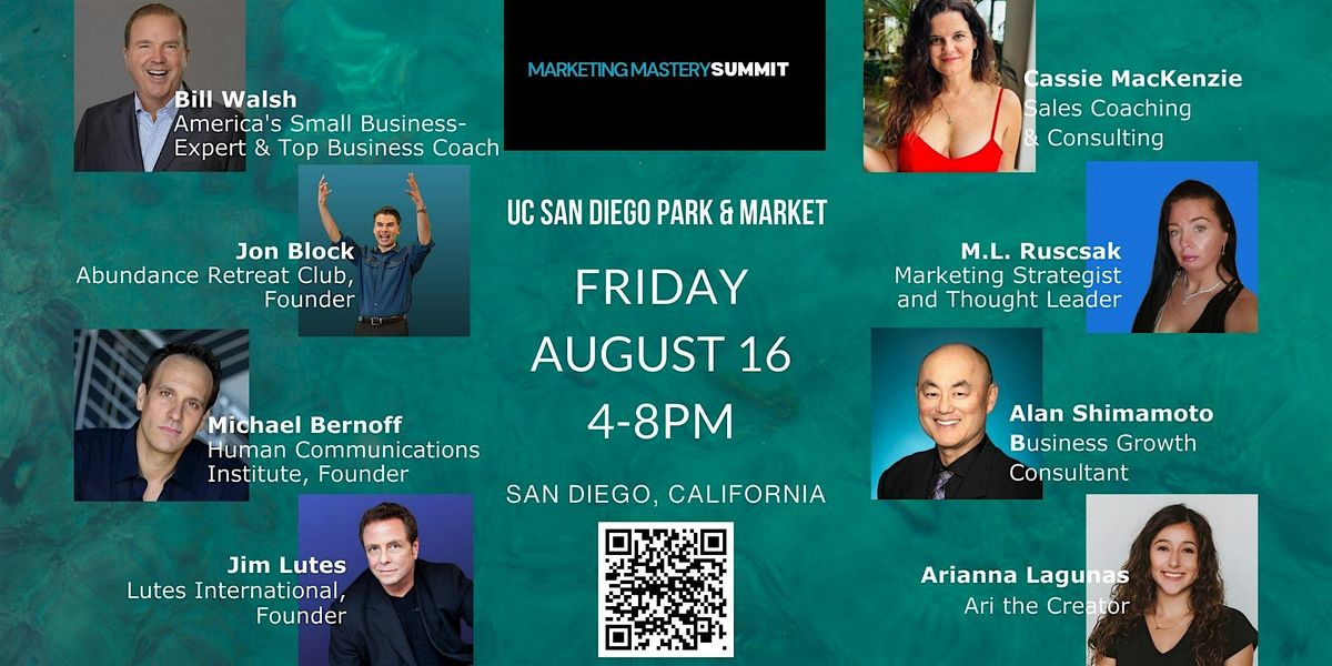 SD Networking Events - Marketing Mastery Summit October 2025