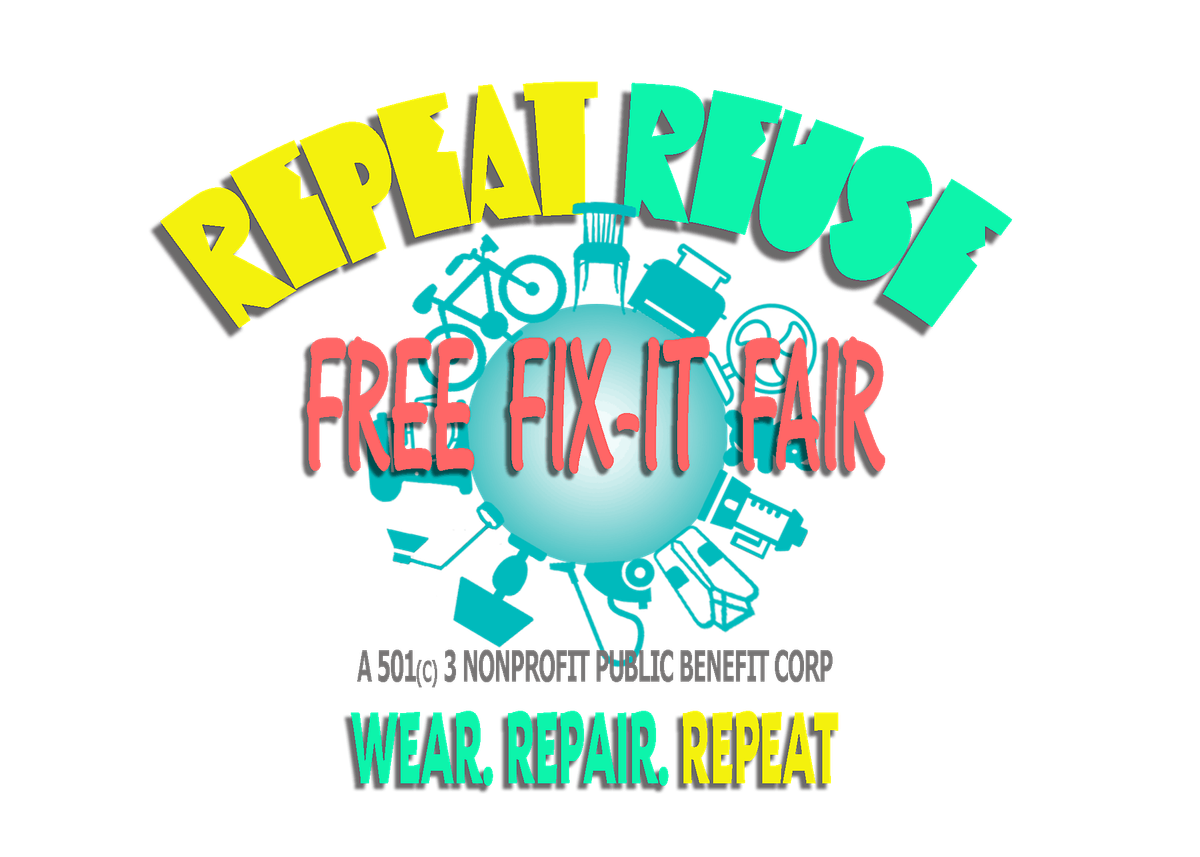 Repeat Reuse FREE Fix-It Fair 09\/27\/25