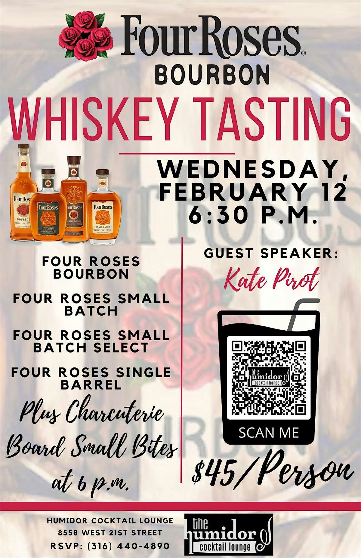 Four Roses Bourbon Tasting