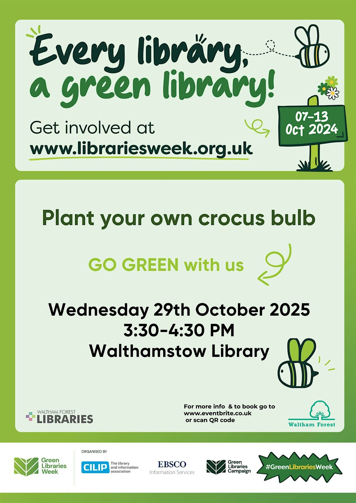 Every library a green library session at Walthamstow library
