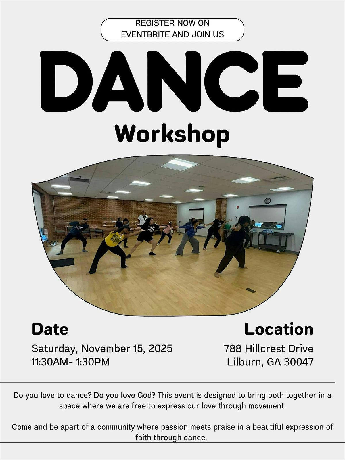 Audience of One Dance Workshop