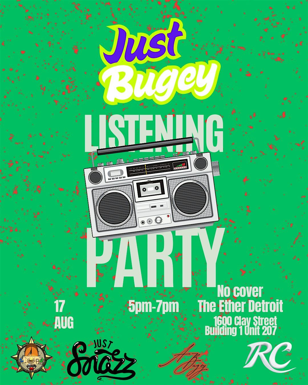Just Bugey: Private Listening Experience by Just Snazz and Ace Bugey