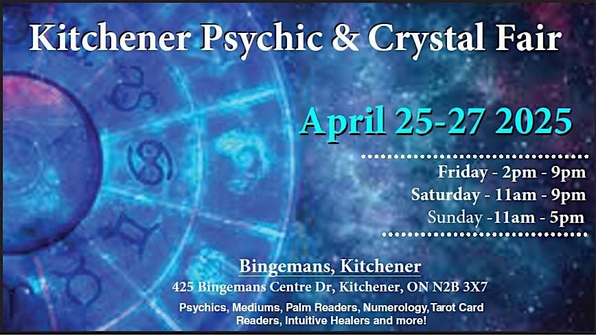 Kitchener Psychic & Crystal Fair