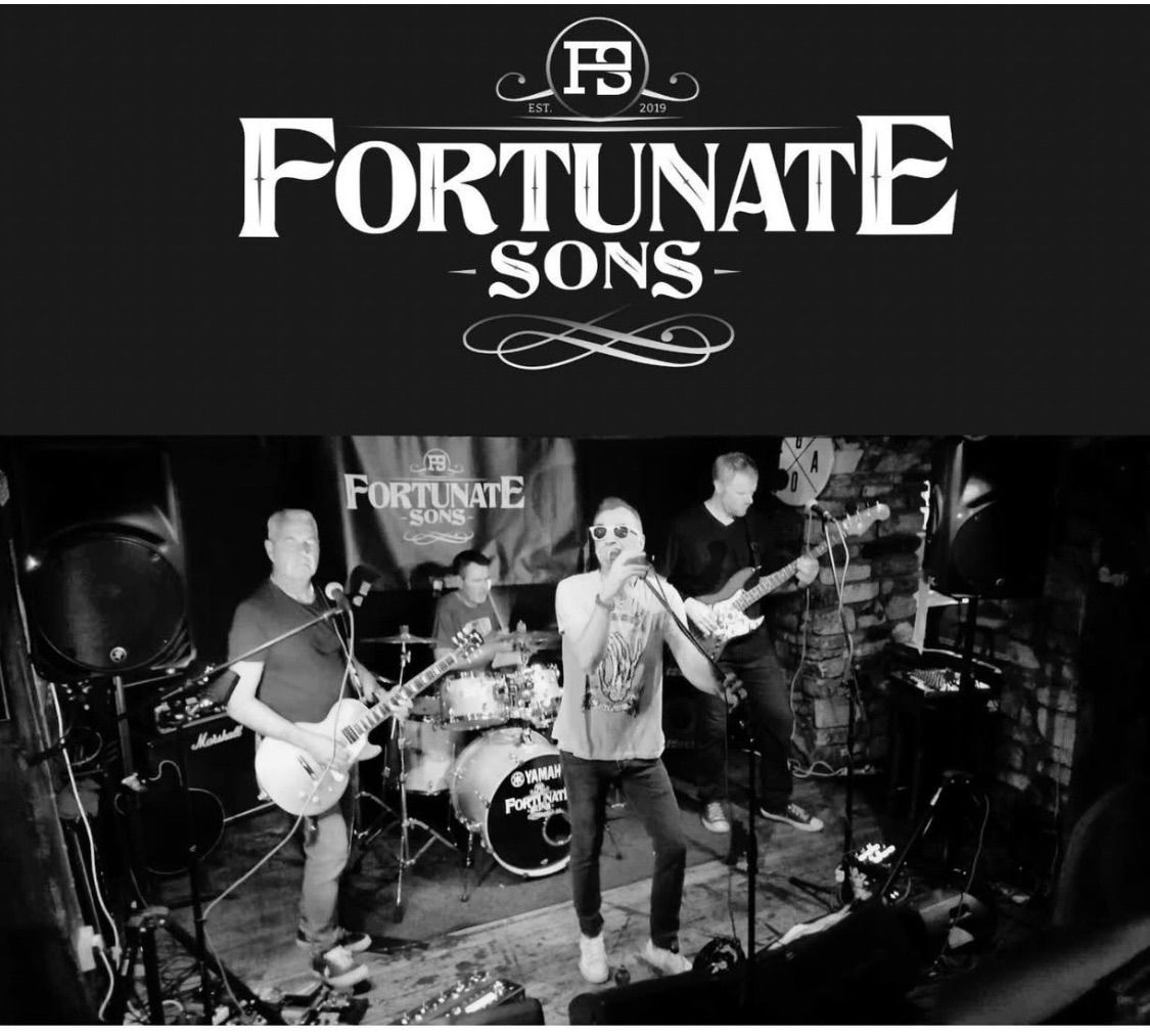 Fortunate sons 11th Jan. Rock and Pop Covers Night