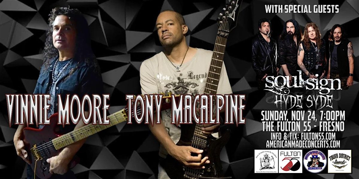 HYDE SYDE with Tony Macalpine, Vinnie Moore and SoulSign