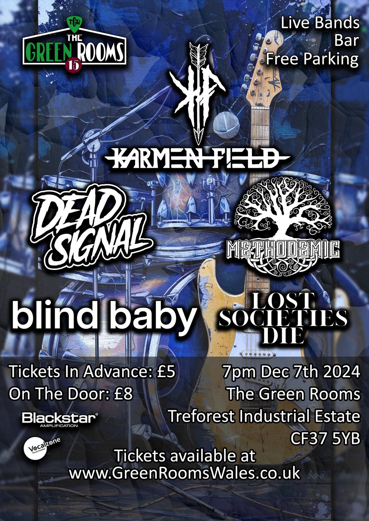 Karmen Field\/Dead Signal\/Methodemic\/blind baby\/Lost Societies Die