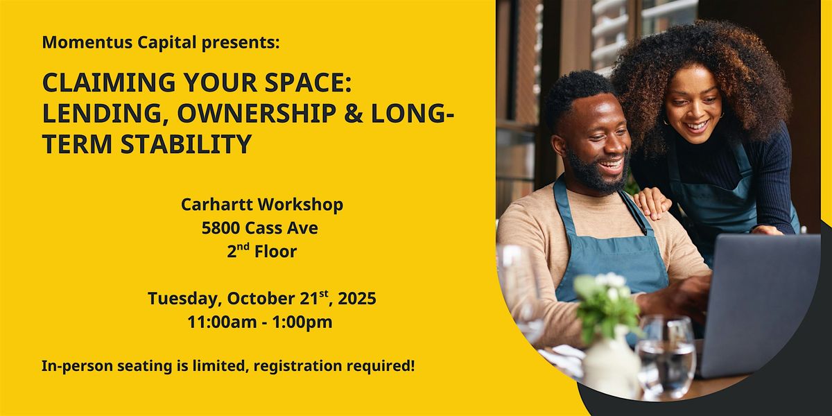 Claiming Your Space: Lending, Ownership & Long-Term Stability