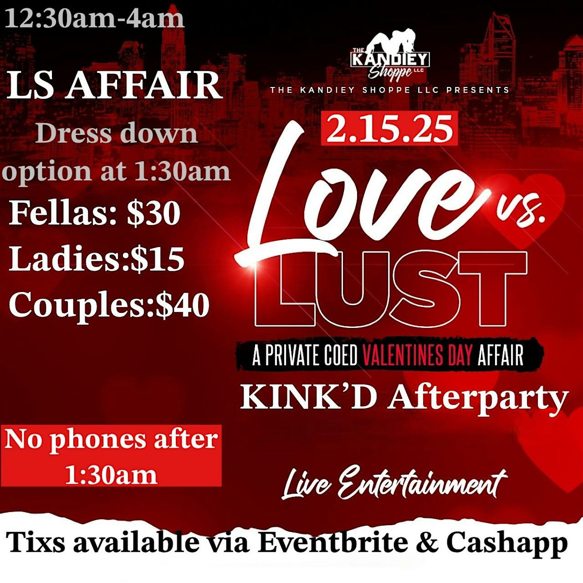 Love vs Lust Co-Ed LS Private Affair