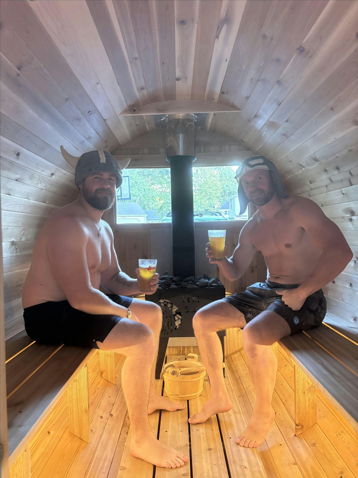 Sauna\u2022Cold Plunge\u2022Beer