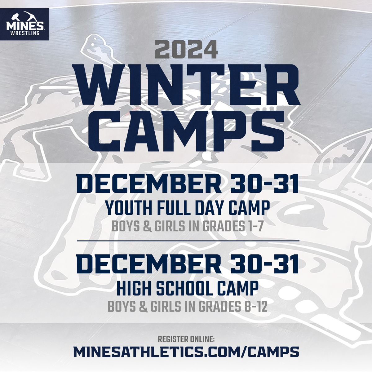 Winter Wrestling Camp: Dec 30-31