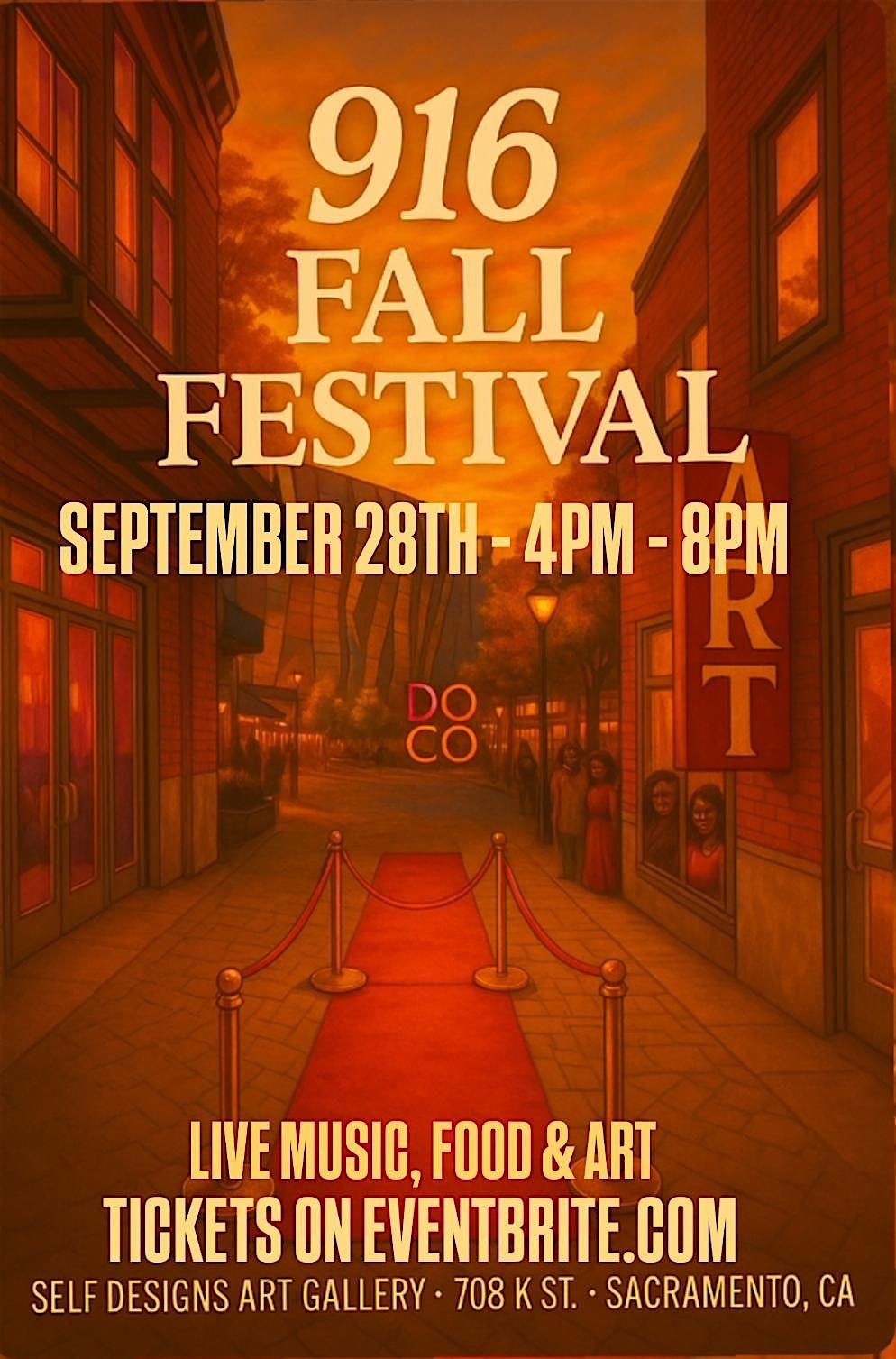 916 FALL FESTIVAL\/LIVE MUSIC, FOOD & ART\u2026.