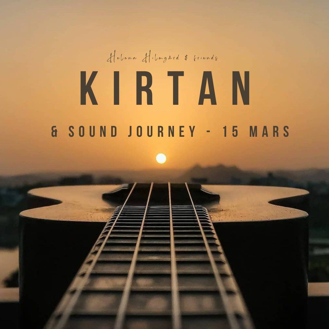 Kirtan & Sound Journey med Helena Hilmg\u00e5rd & friends 15\/3