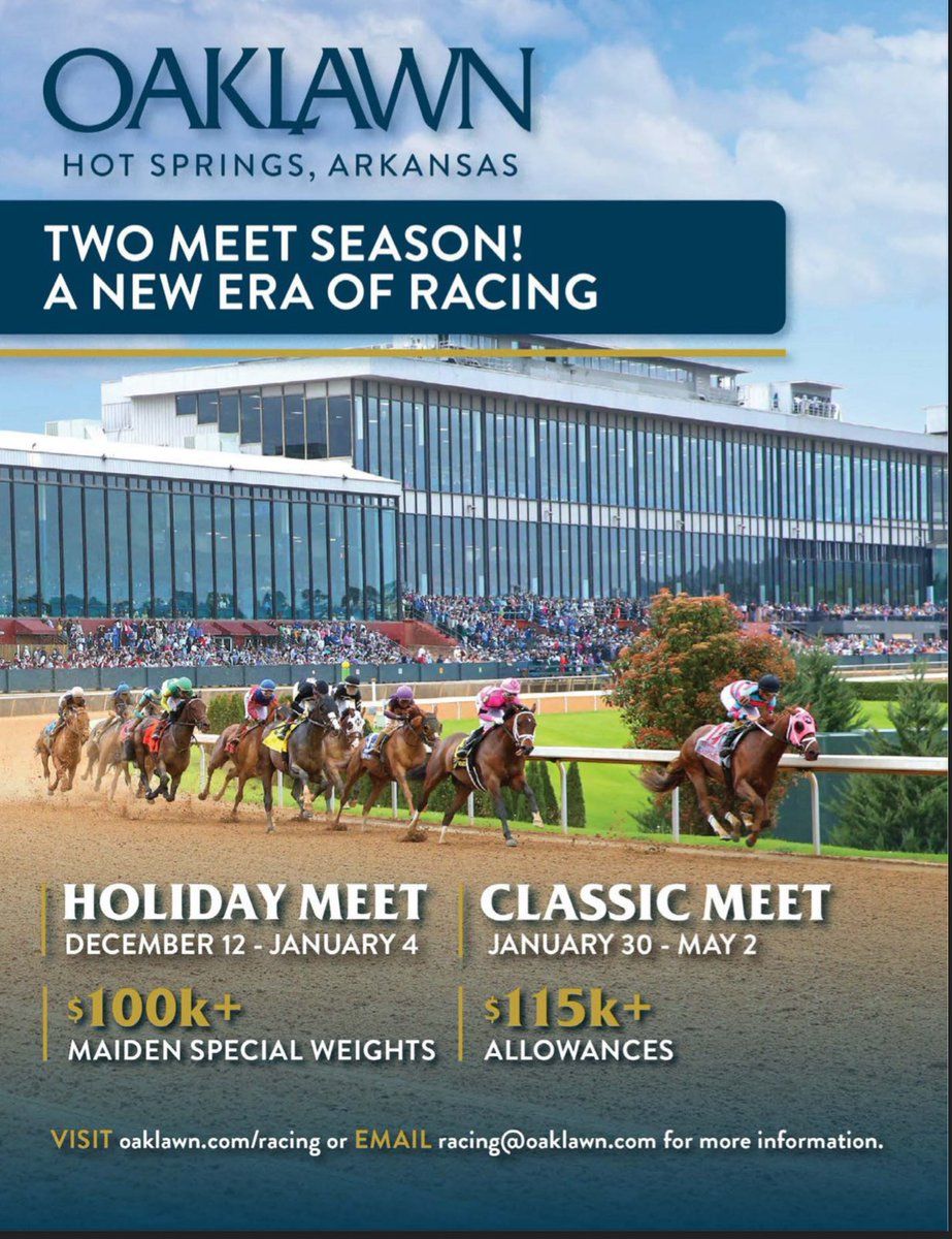 Oaklawn Live Racing at Oaklawn Racing Casino Resort