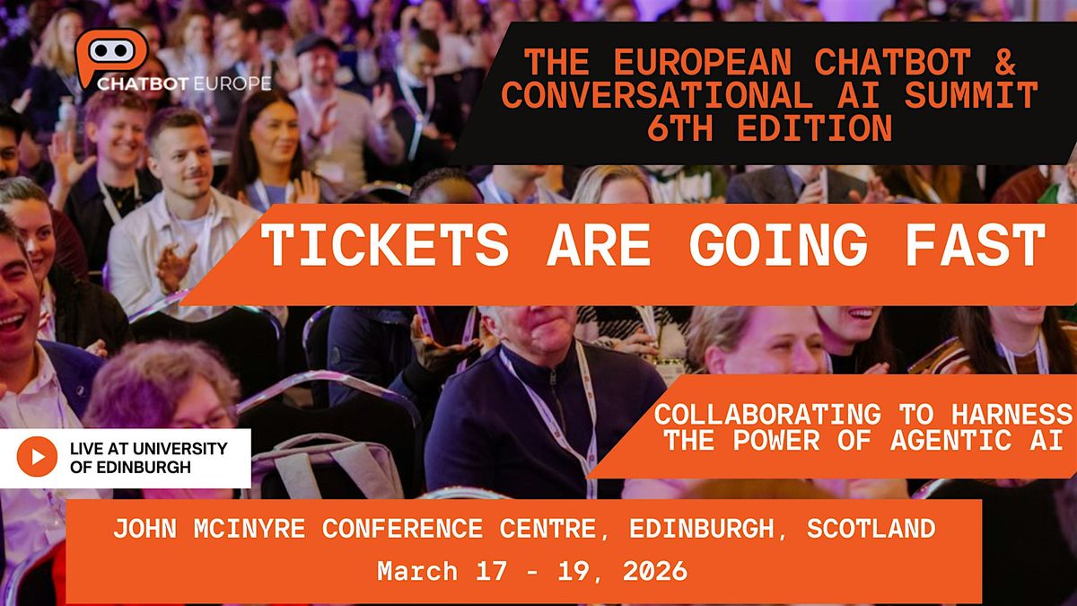 THE EUROPEAN CHATBOT AND CONVERSATIONAL AI SUMMIT 2026