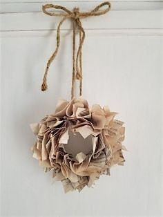 DIY Book Pages Wreath Class