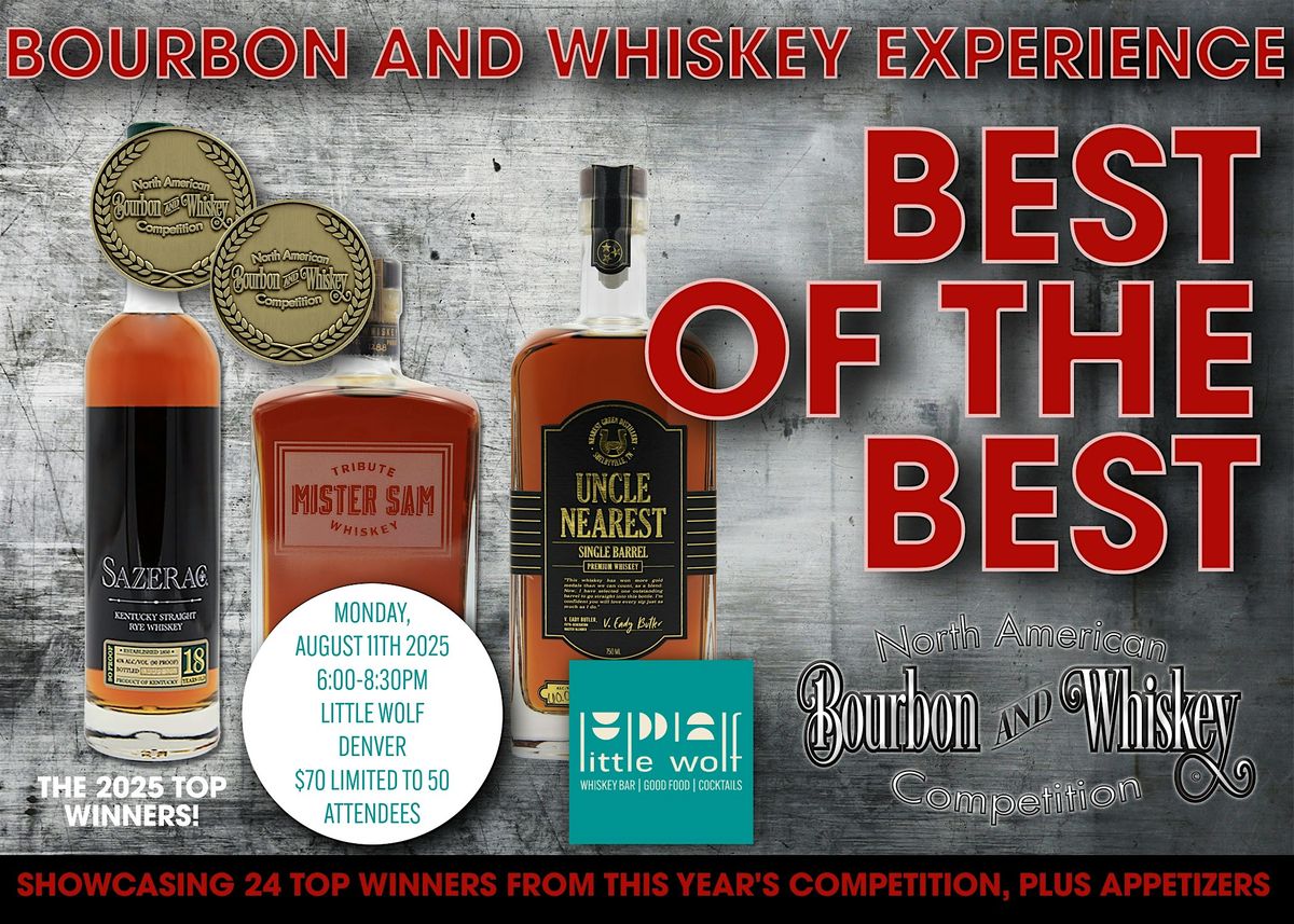 North American Bourbon & Whiskey Competition Showcase Tasting