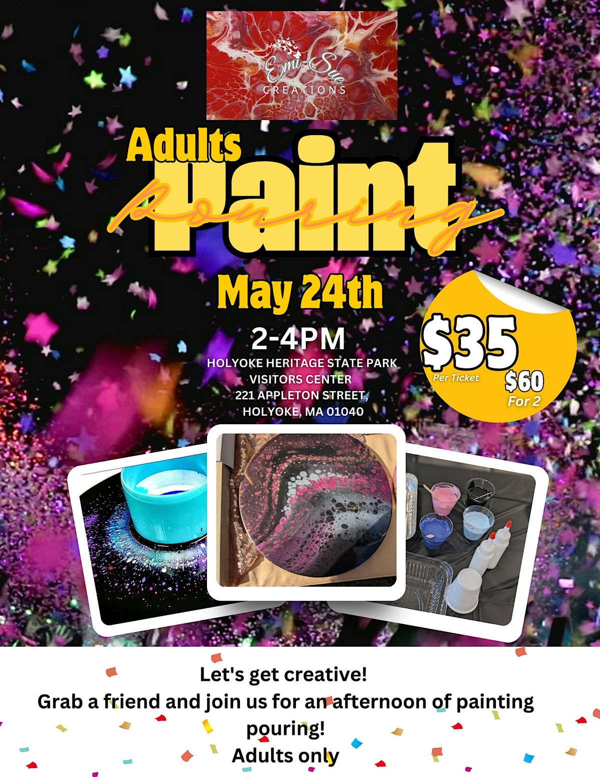 Adult Paint Pouring Workshop