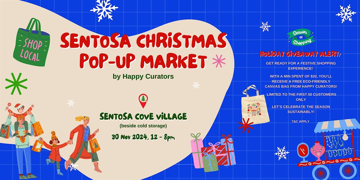 Sentosa Christmas Pop up Market