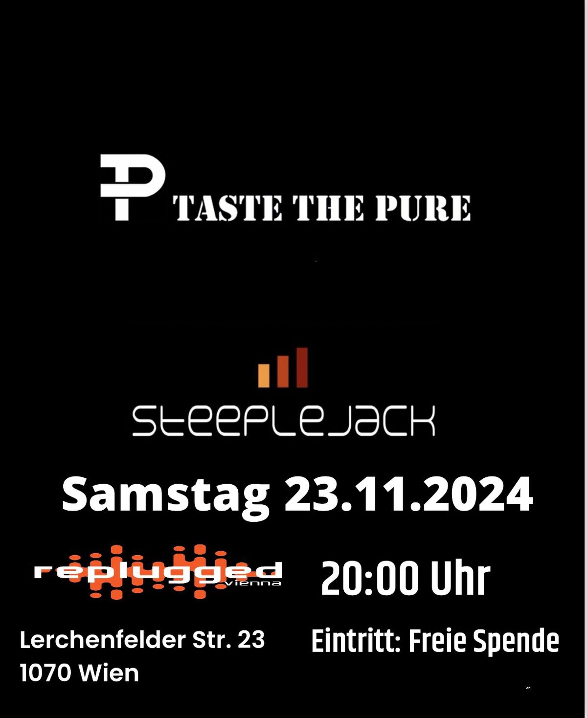 Taste The Pure & Steeplejack - Live @ Replugged