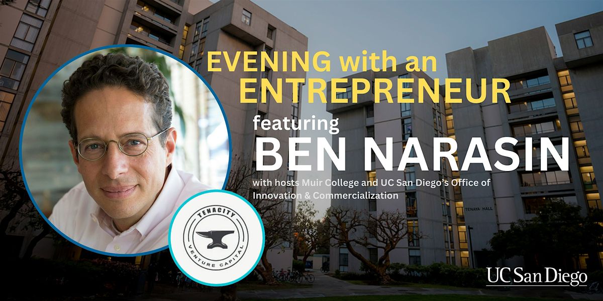 Special Engagement: Evening with an Entrepreneur