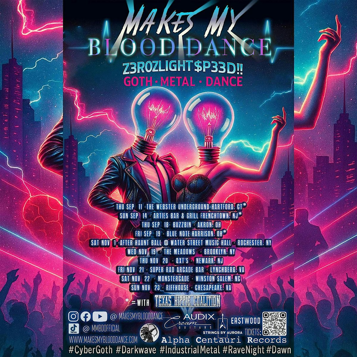 Makes My Blood Dance Z3r02LGHT$p33D!  Fest @ Super Rad Arcade Bar