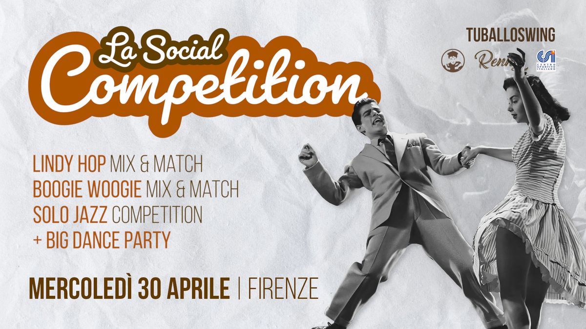 SOCIAL SWING COMPETITION + Big Party @Renny