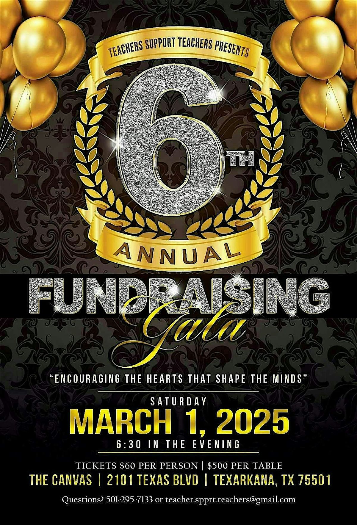 6th Annual Teachers Support Teachers Fundraising Gala