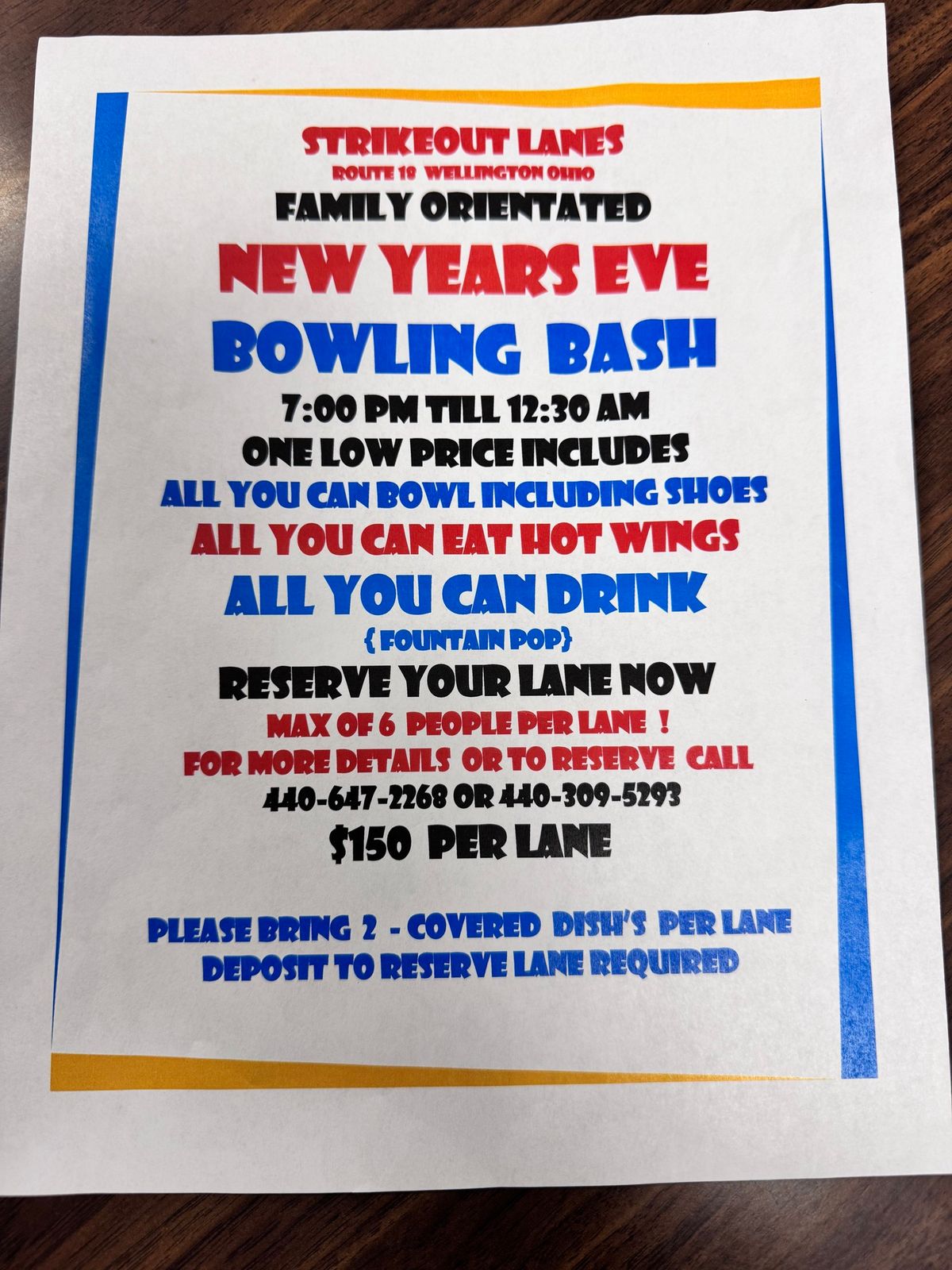 Family Friendly New Year's Eve