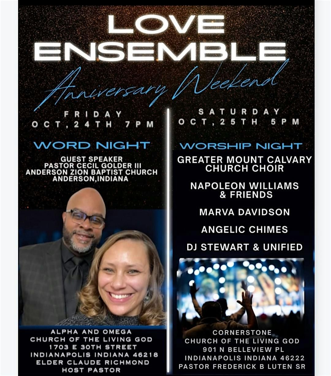 Love Ensemble's 59th Musical Anniversary: Day 2
