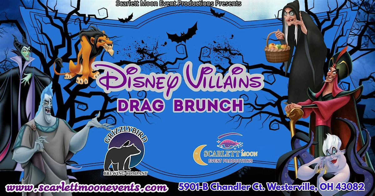 Disney Villains  Drag Brunch