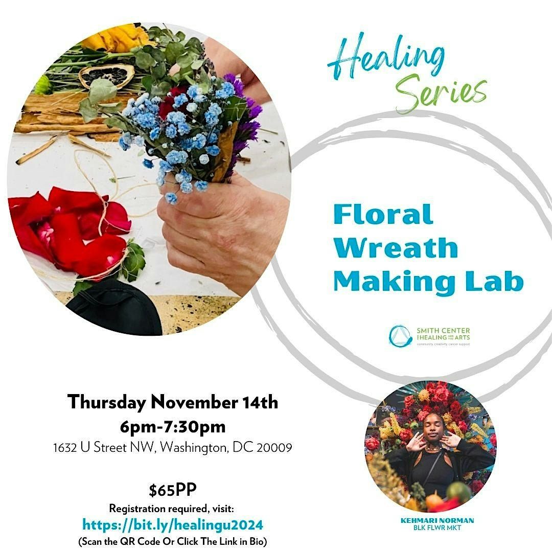 Floral Wreath Making Lab with Blk Flwr Mkt