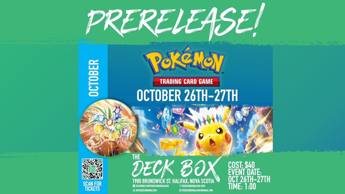 Pokemon Prerelease! Surging Sparks (Sunday October 27th @ 1:00)