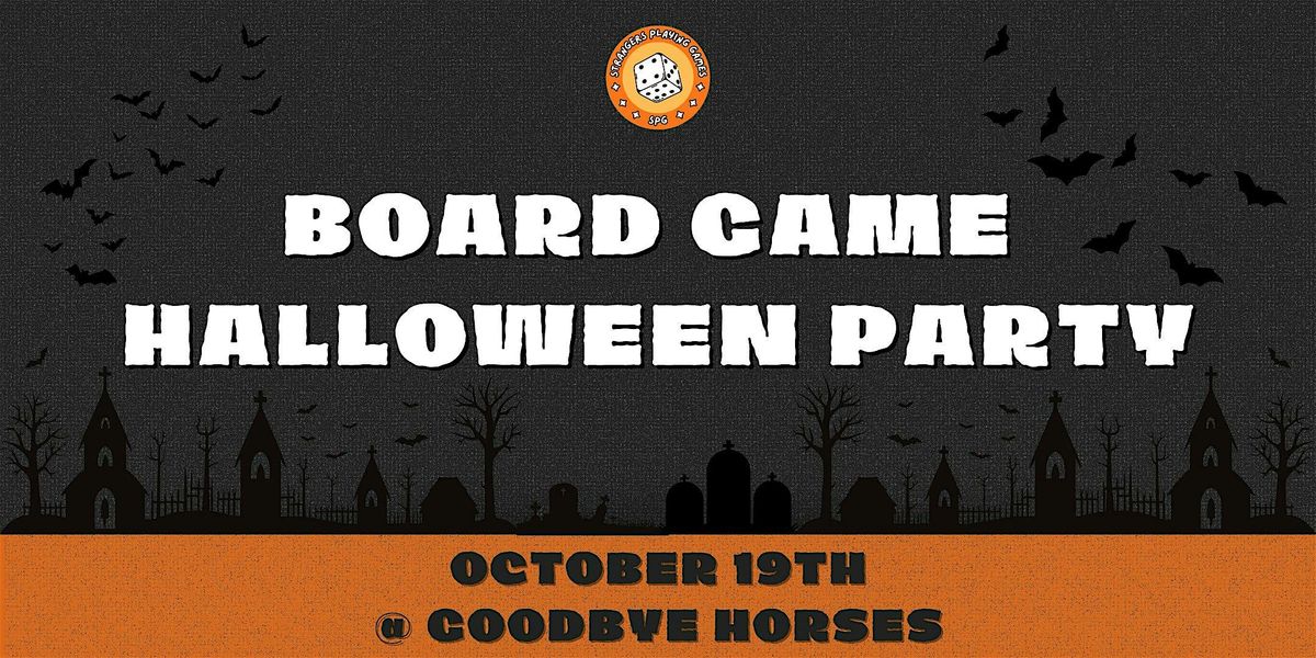 Strangers Playing Games Board Game Halloween Party