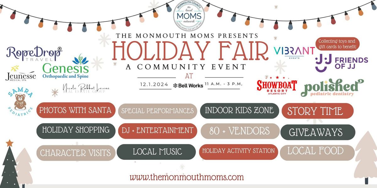 The Monmouth Moms' 2024 Holiday Fair!