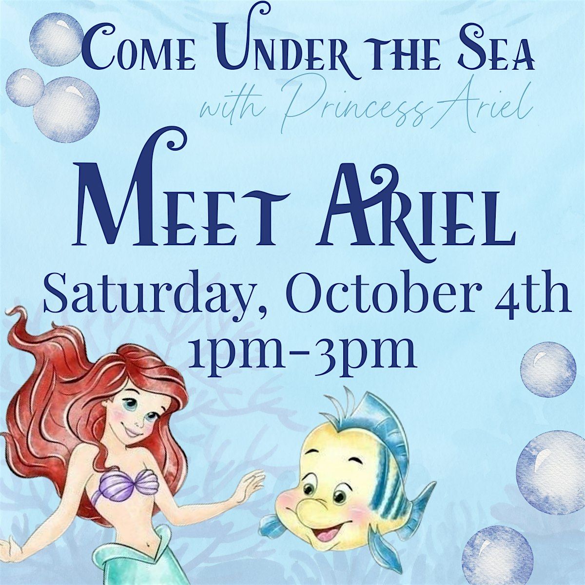 Come Under the Sea with Ariel