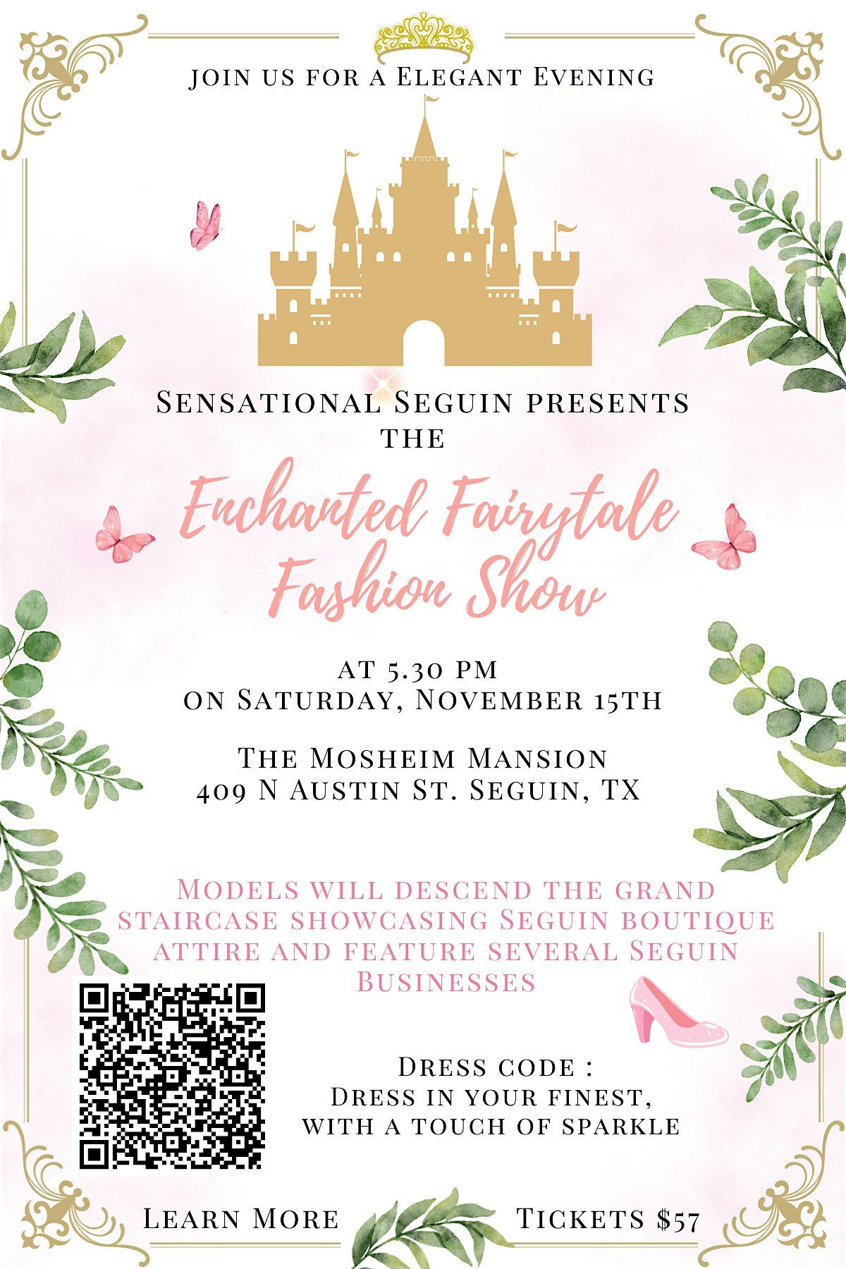Sensational Seguin Enchanted Fairytale Fashion Show