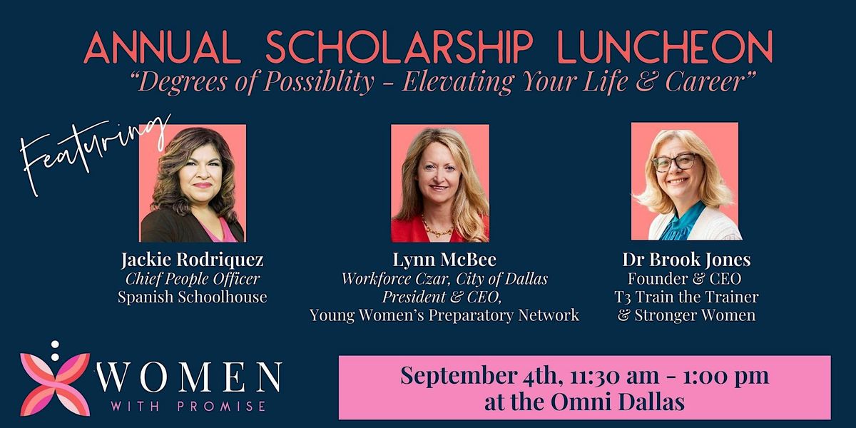 Women With Promise Annual Scholarship Luncheon