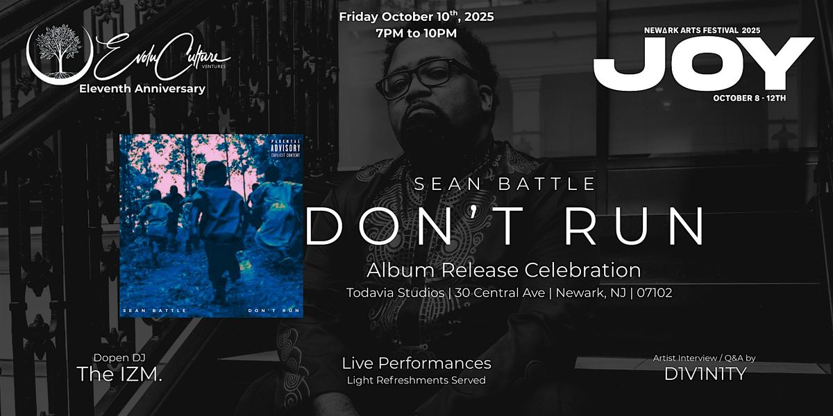 DON\u2019T RUN: Sean Battle\u2019s Album Release Celebration
