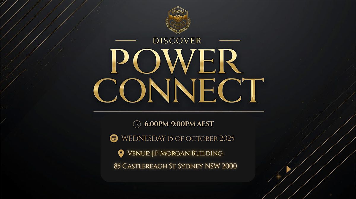 POWER CONNECT: Pitch, Innovate, Collaborate