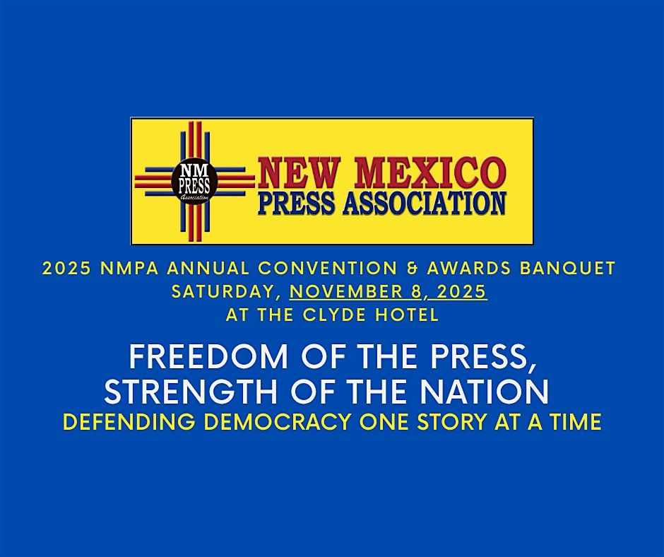 New Mexico Press Association 2025 Convention and Awards Banquet