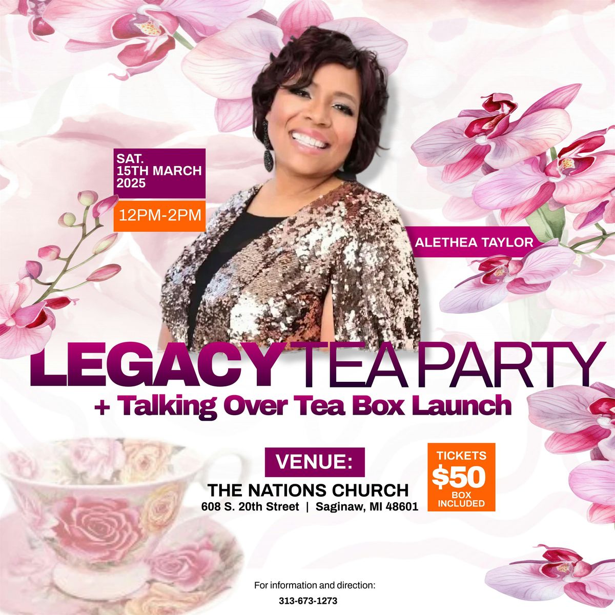 Alethea Taylor Presents the Legacy Tea Party + Tea Box Launch