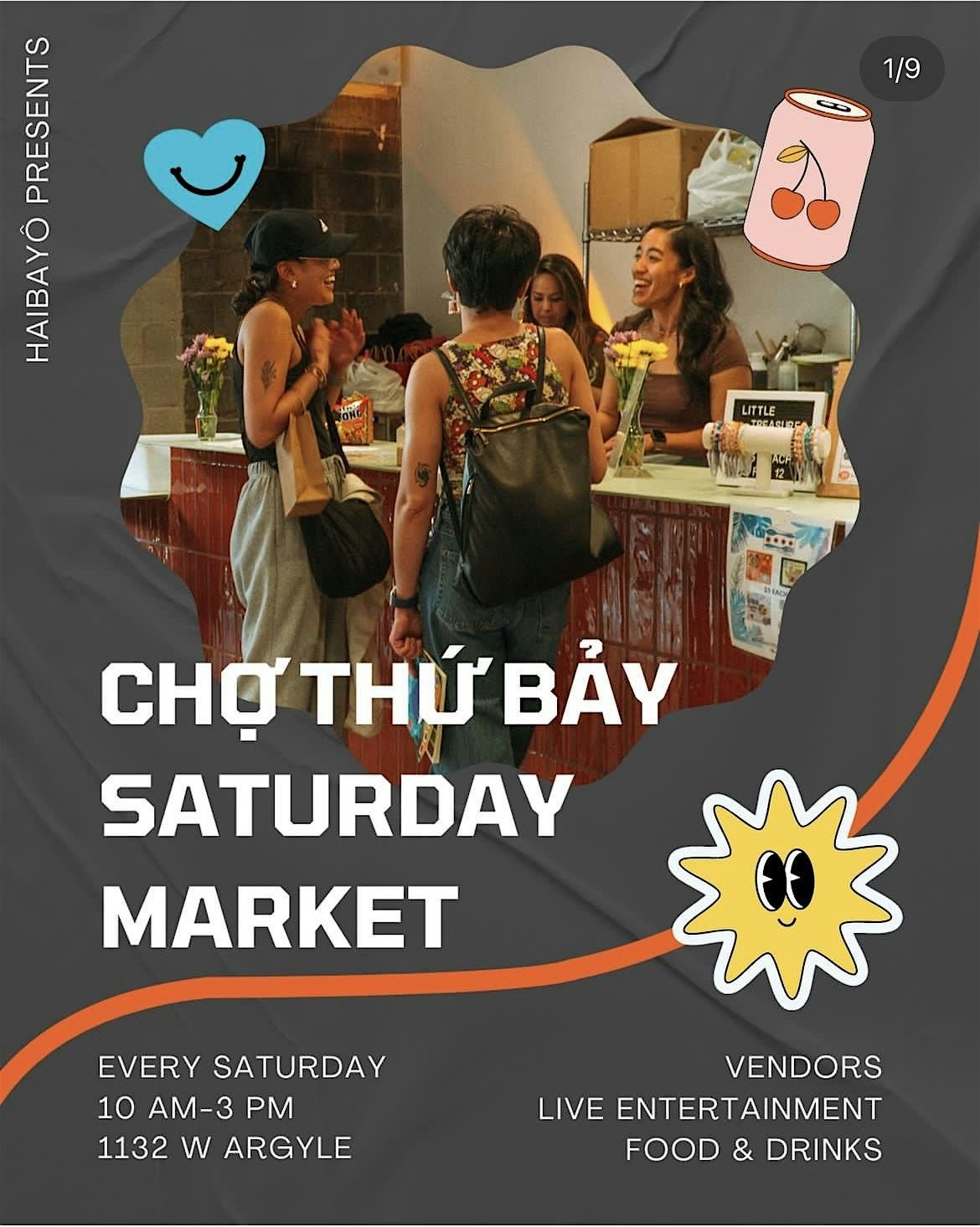 Saturday Market (CH\u1ee2 TH\u1ee8 B\u1ea2Y)  @Haibayo