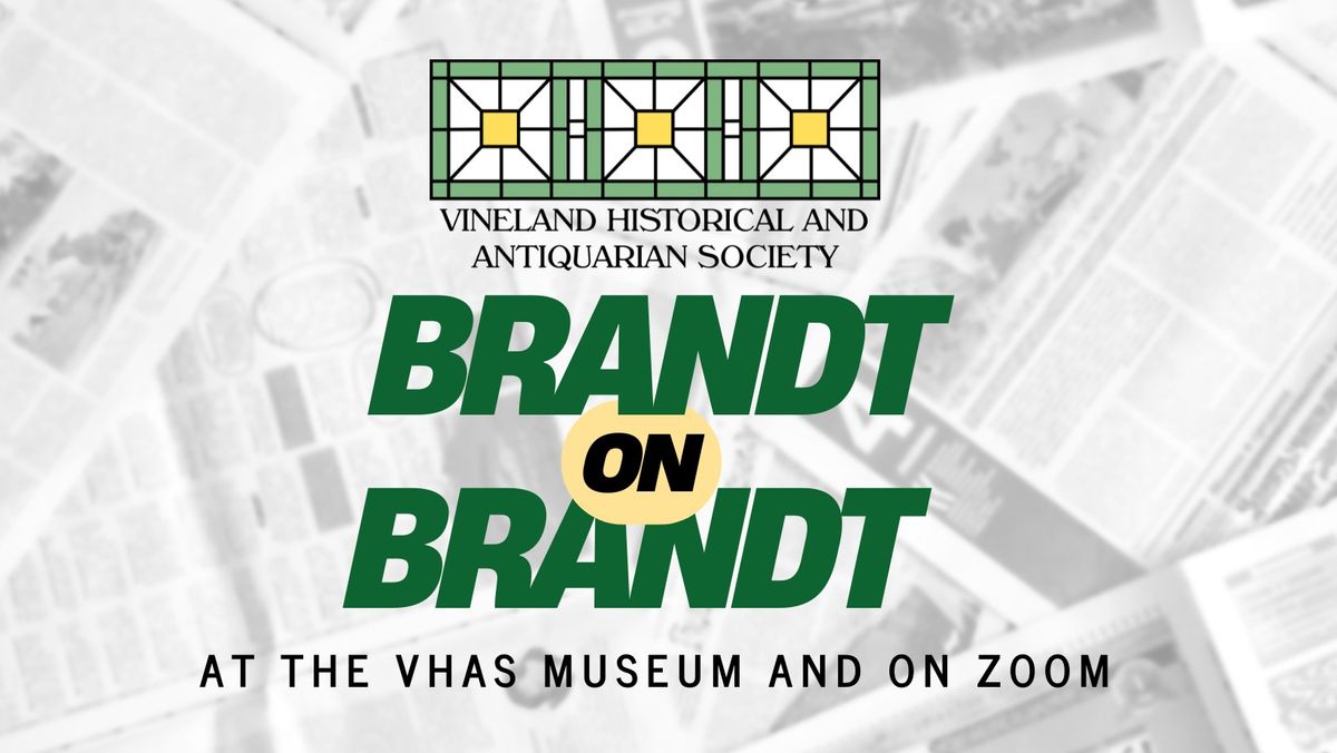 BRANDT on BRANDT: A Presentation by Mickey Brandt