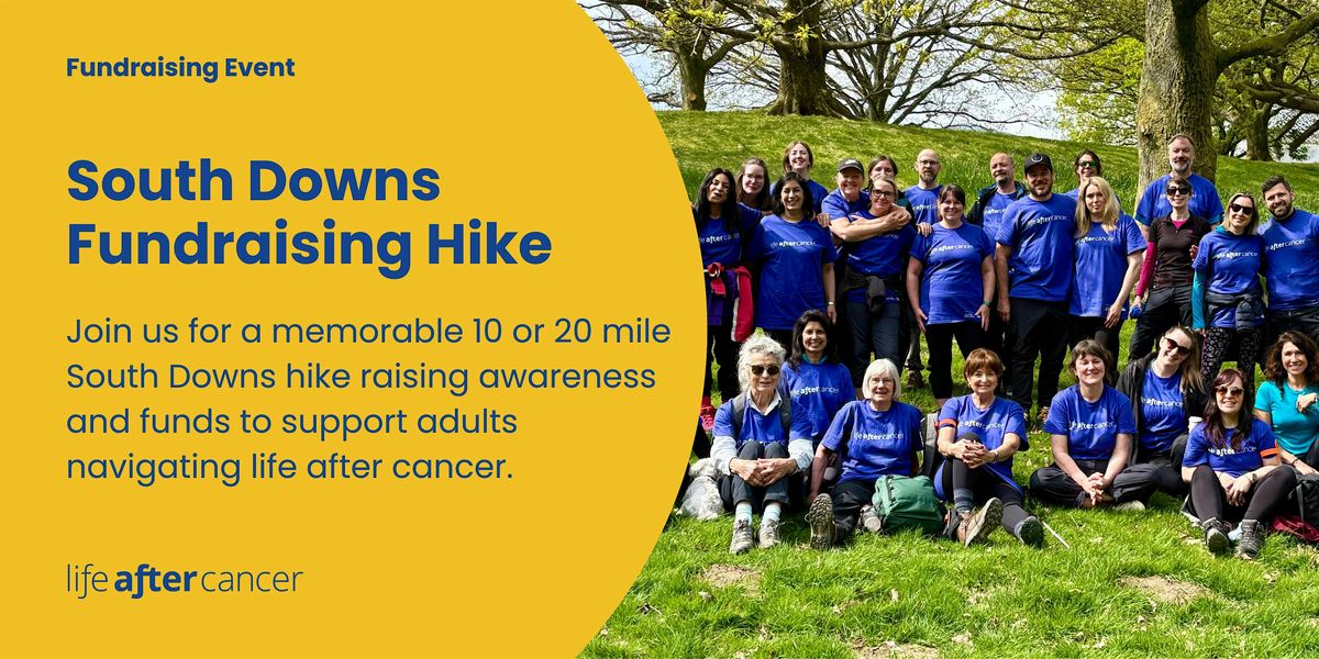 Life after Cancer South Downs Fundraising Hike 2026