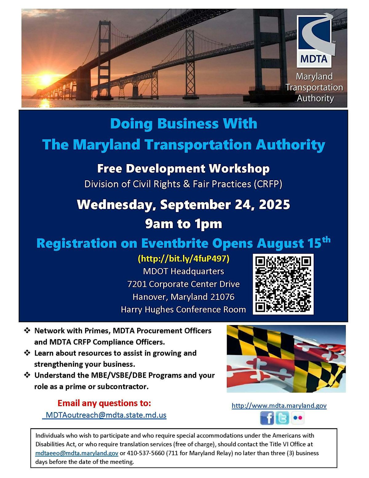 Doing Business With MDTA