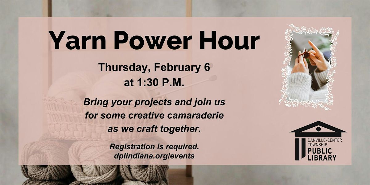 Yarn Power Hour