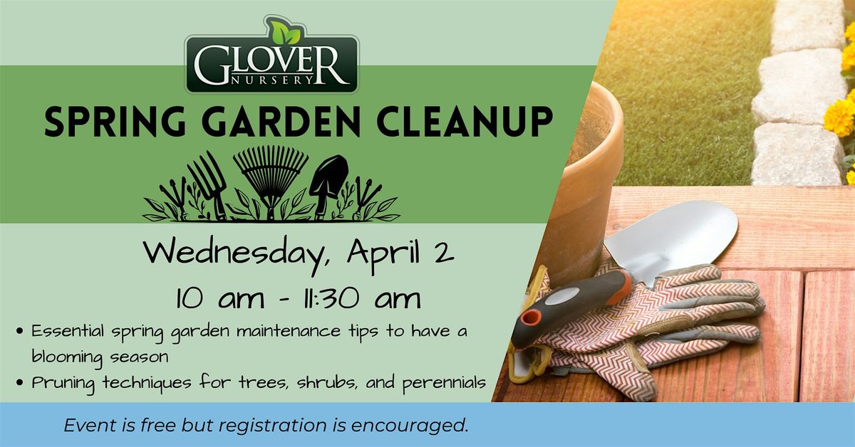 Spring Garden Cleanup