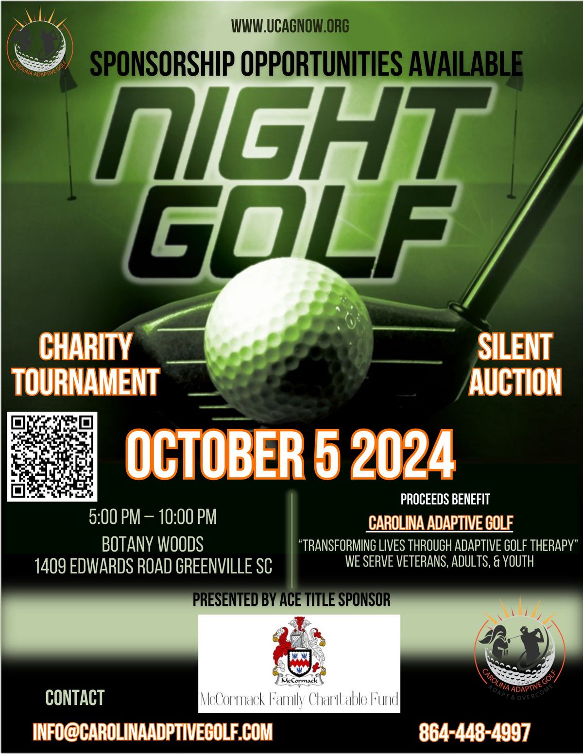 Night Golf & Silent Auction Fundraiser